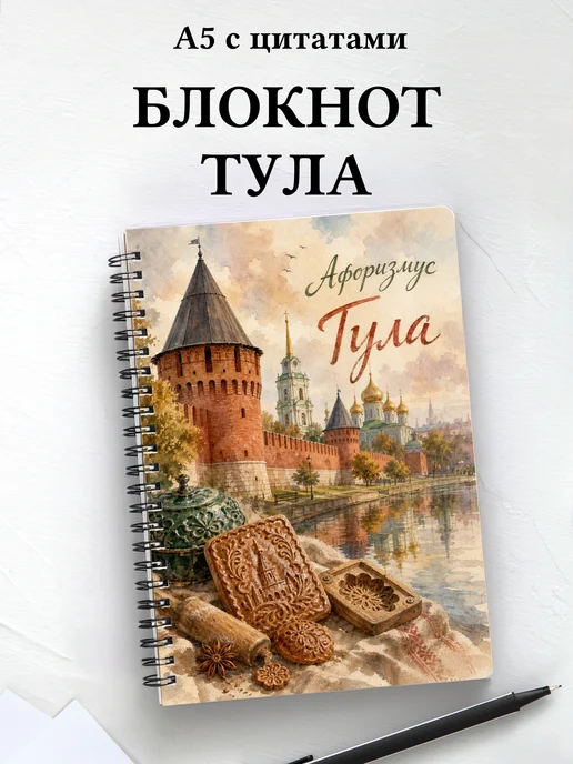 Блокнот Тула с мотивирующими цитатами