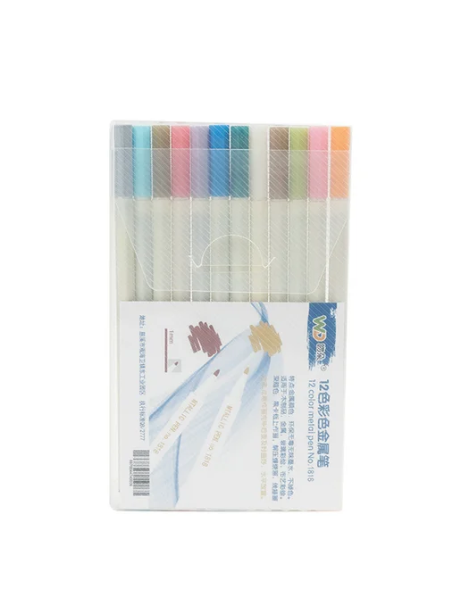 Fire Paint Markers 6 12 цв для гравировки, стекла и бумаги, вариант, фото 2