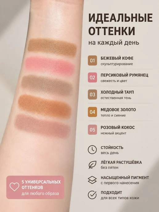 Гель для бровей Wild Brow Natural 3D 2,5 г, 2,5 г, фото 4