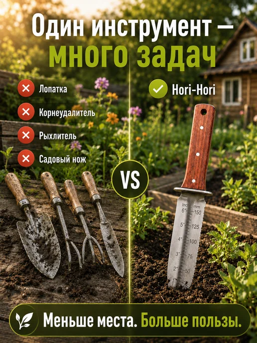Корнеудалитель сорняков садовый нож для огорода и дачи, вариант, фото 2