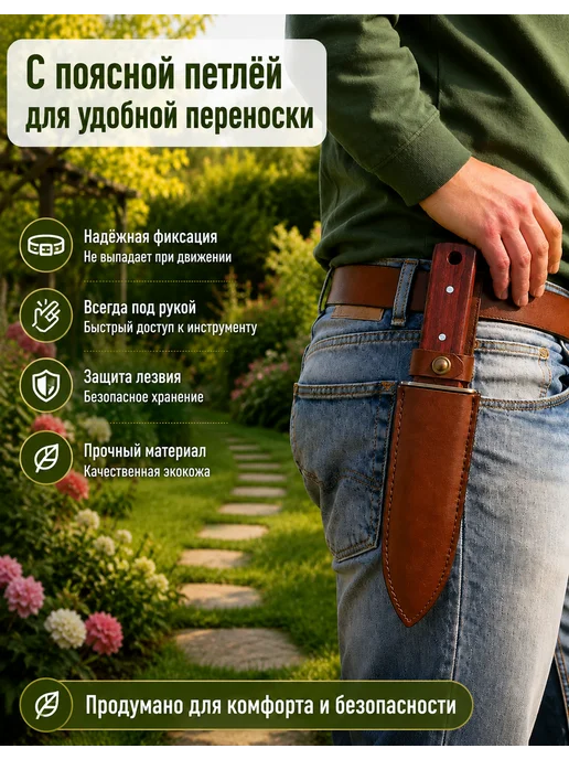 Корнеудалитель сорняков садовый нож для огорода и дачи, вариант, фото 8