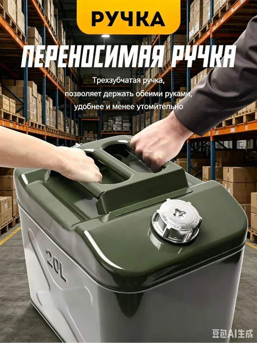 Канистра для ГСМ, 20 л, 20 л, фото 3