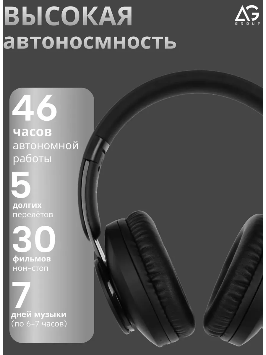 Наушники беспроводные большие накладные HOCO W45 — фото 3
