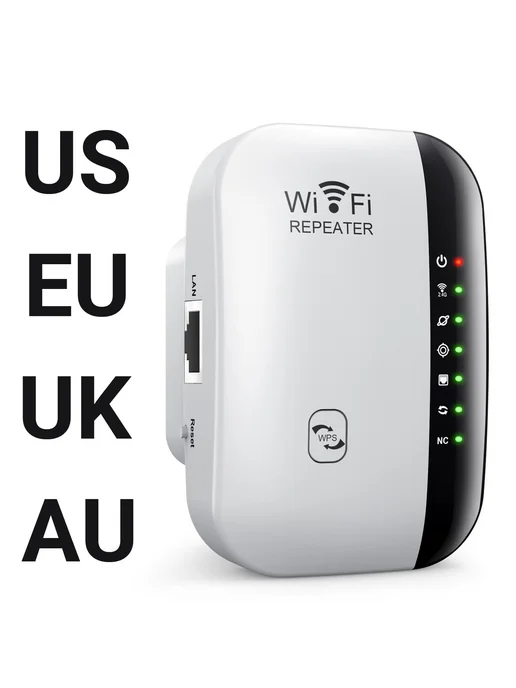 Wifi Усилитель Сигнала - Расширитель Сети Белый, белый, фото 2