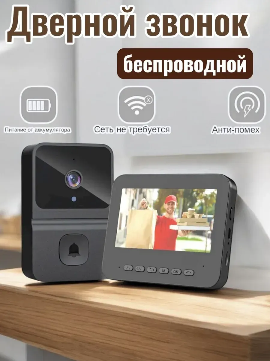 Дверной видеозвонок — фото 1