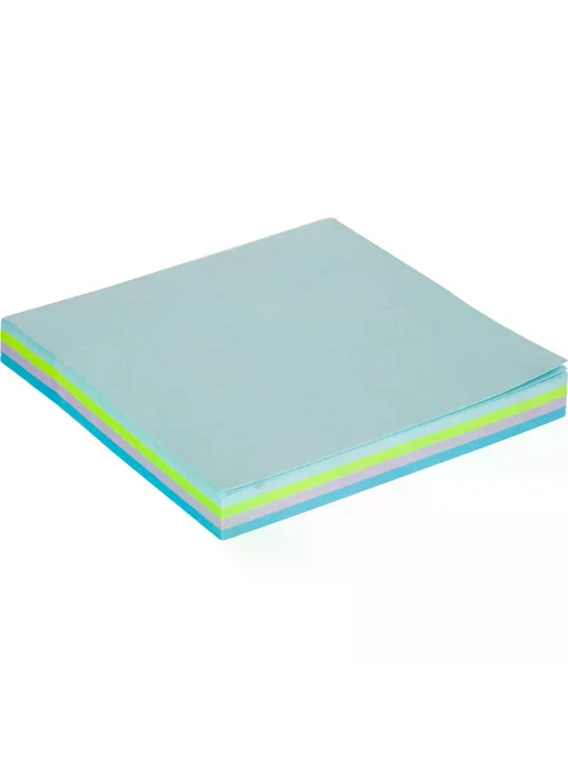Стикеры ATTACHE Bright colours 76х76 Акв.радуга 100л, 76x76, 100 л, фото 3