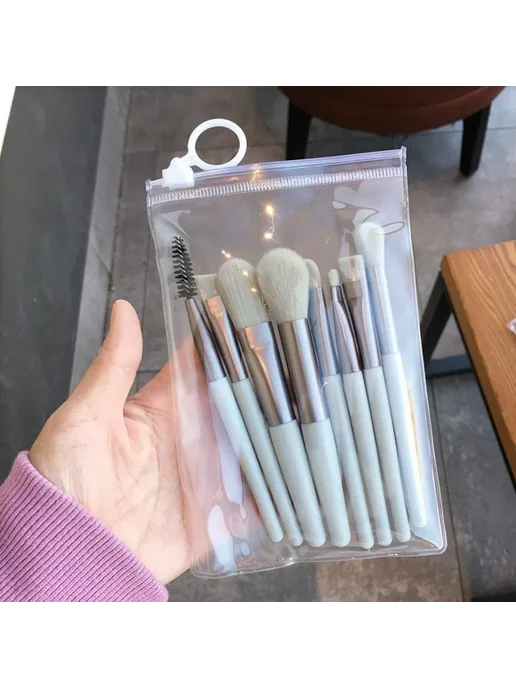 Нет бренда Набор мини кистей для макияжа 7pcs, 8 шт, фото 5
