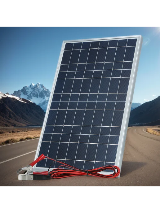 Портативный солнечный комплект 10W 12V, USB, 50A контроллер, 10 Вт, фото 7