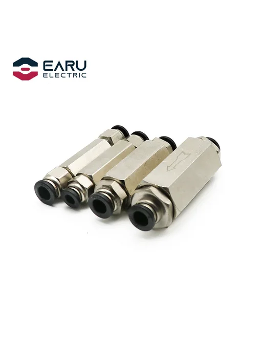 ELESAVEE Пневматический обратный клапан латунный CV-04BSP, вариант, фото 2