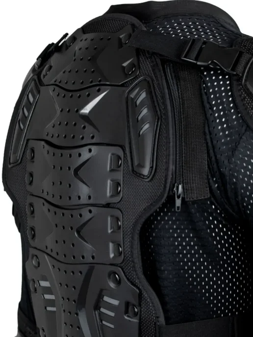 Starks Моточерепаха Body Armor защита груди, черный, фото 7