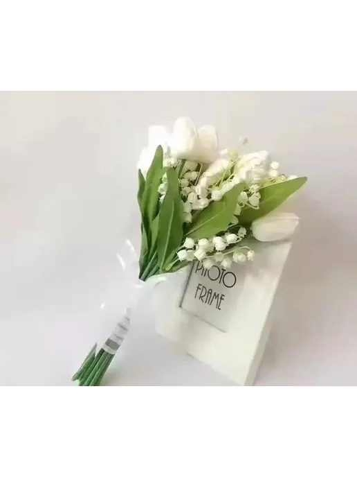 perfectlifeoh Букет из искусственных цветов, белый, Color G, белый