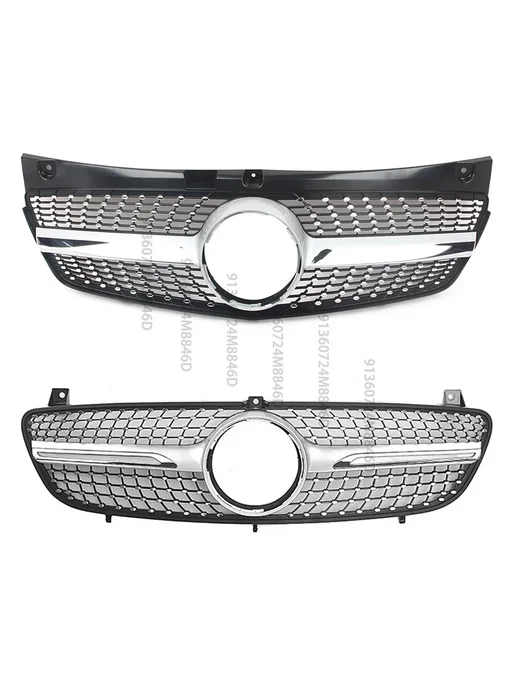 Нет бренда Передняя решетка бампера для Mercedes-Benz Viano Vito W639 2, вариант, фото 3