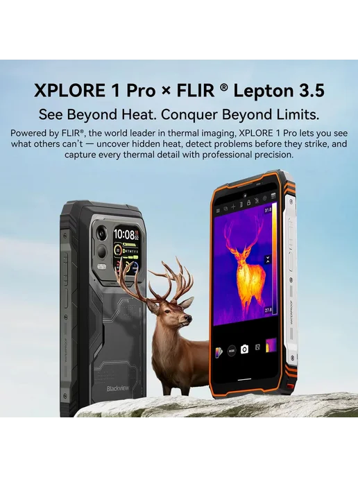 Смартфон Blackview Xplore 1 Pro 12/256 ГБ, черный, фото 6