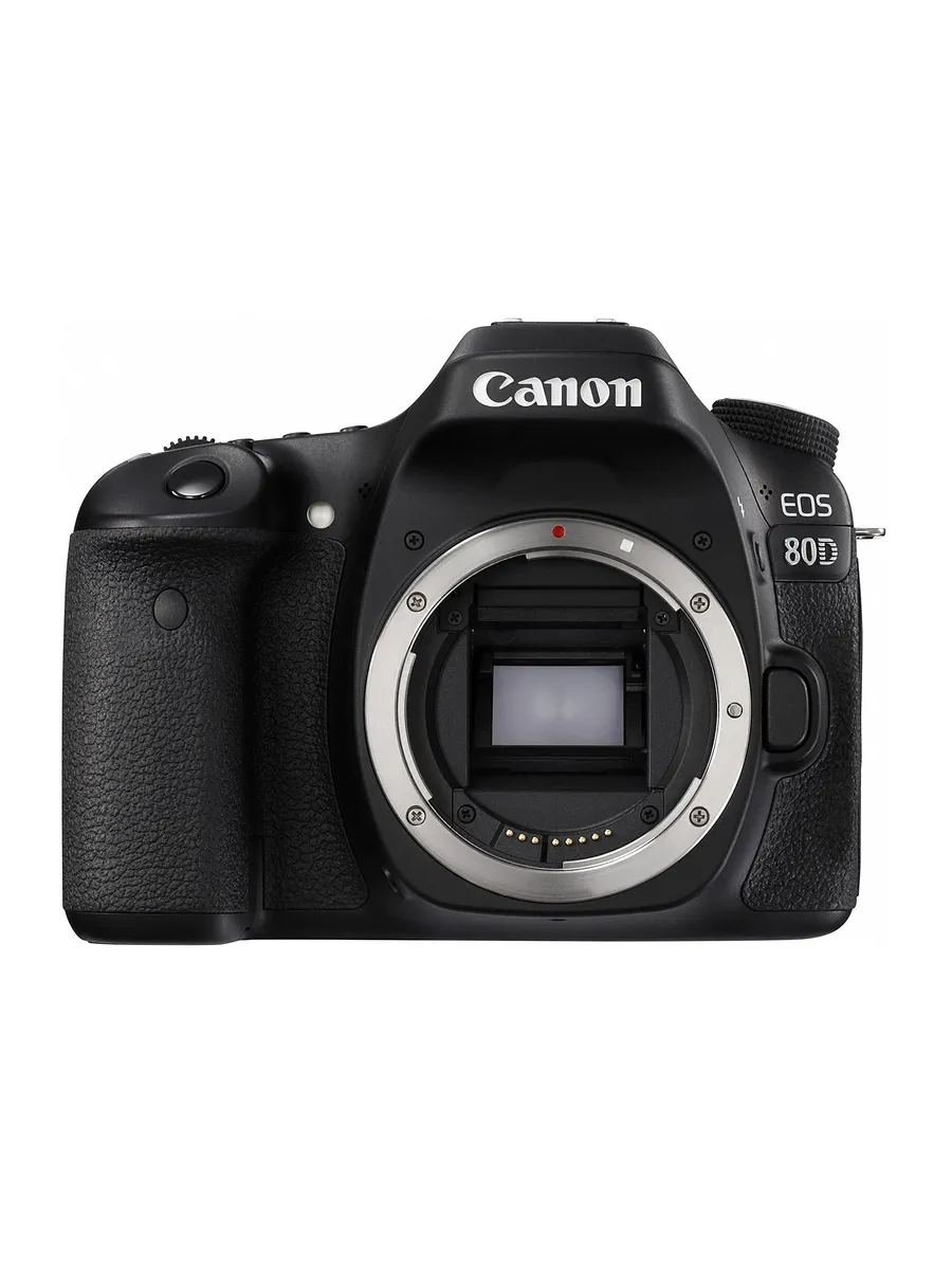 CANON Фотоаппарат EOS 80D, черный