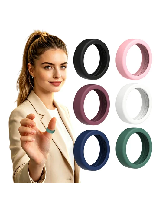 Кейсы из силикона для Oura Ring 5 — защита и стиль, 6 шт, 6 шт, фото 4