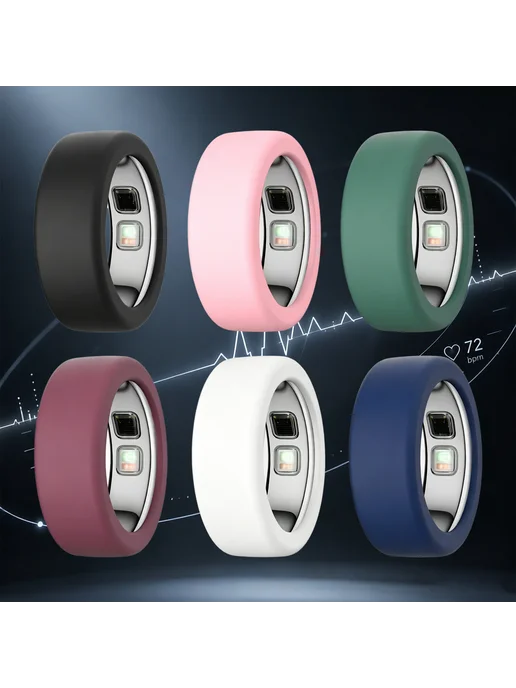 Кейсы из силикона для Oura Ring 5 — защита и стиль, 6 шт, 6 шт, фото 6
