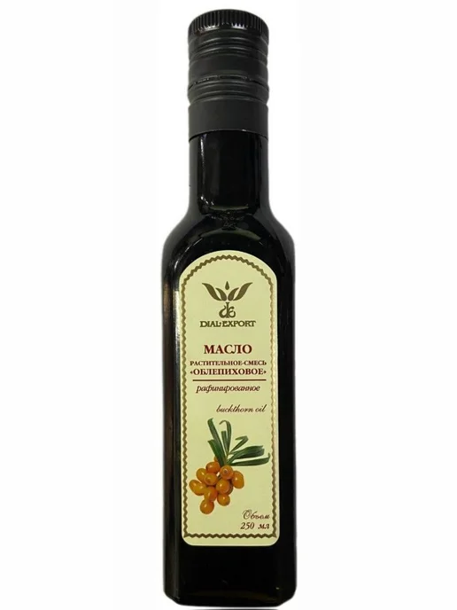 Dial-Export Масло облепиховое смесь нерафинированное, 250мл, 250 мл