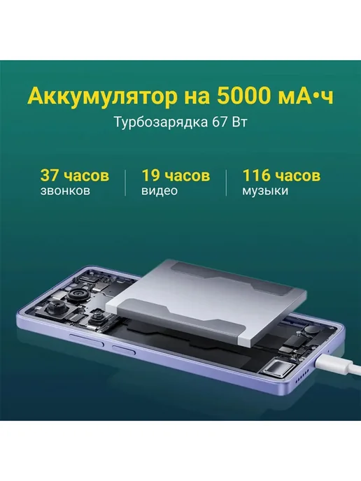 Смартфон Xiaomi Redmi Note 13 Pro 12/512 ГБ, синий, фото 6