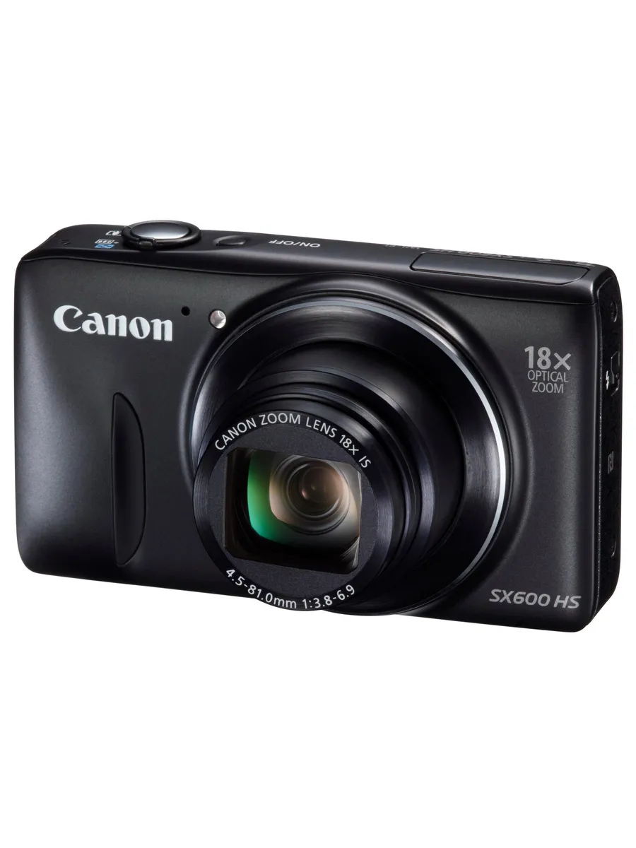 CANON Фотоаппарат PowerShot SX600 HS, черный
