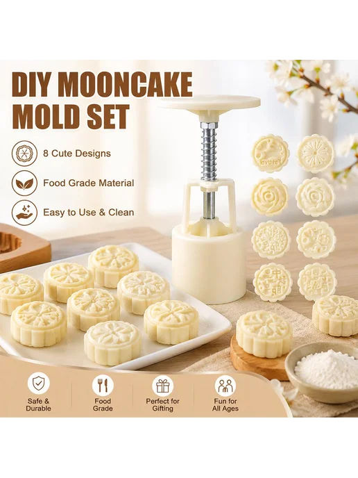 Форма для выпечки, силиконовая, для печенья, DIY, для дома, белый