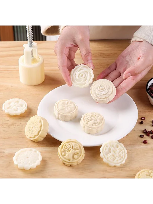 Форма для выпечки, силиконовая, для печенья, DIY, для дома, белый, фото 6