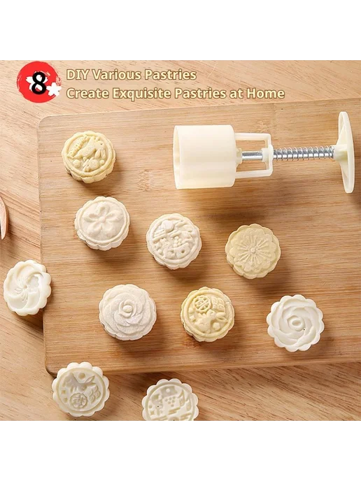 Форма для выпечки, силиконовая, для печенья, DIY, для дома, белый, фото 7