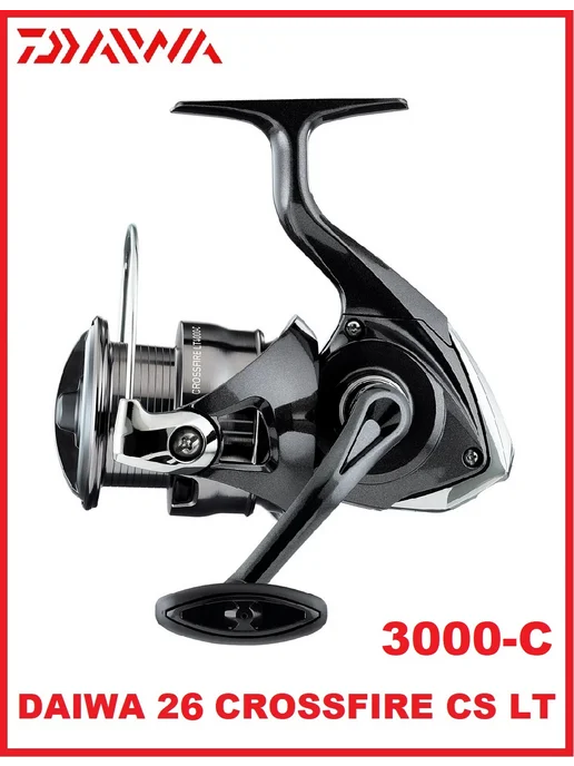 daiwa crossfire 3000 reel 20 LT, 3000-C, 3000-C, Spinning fishing reel, Front Drag, 10186-300 Sports, Fitness & Outdoors L for drag performance thats smoother than ever Daiwa 3000 Crossfire 3iB Spinning