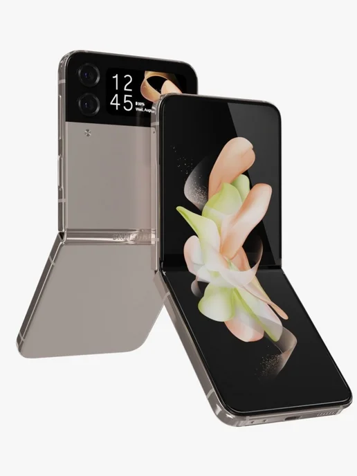 Смартфон Samsung Z Flip4 8/256 ГБ, золотой, фото 3