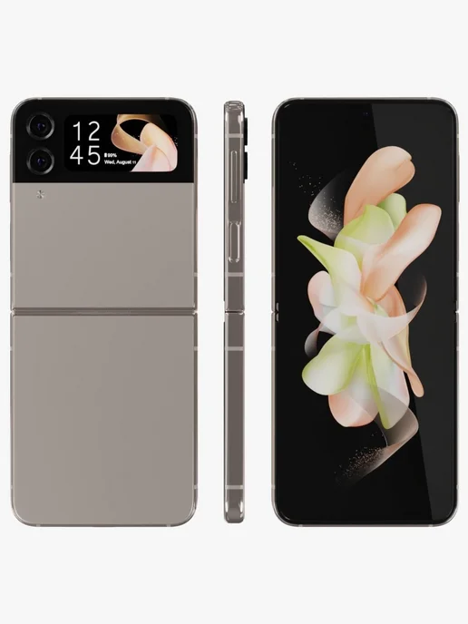 Смартфон Samsung Z Flip4 8/256 ГБ, золотой, фото 4