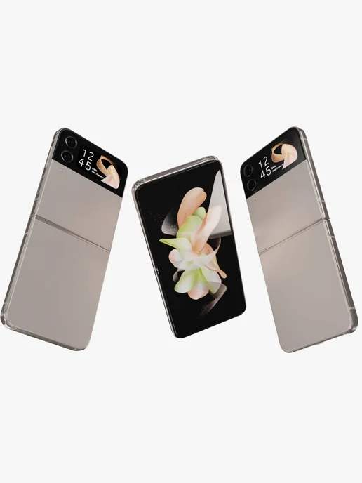 Смартфон Samsung Z Flip4 8/256 ГБ, золотой, фото 5