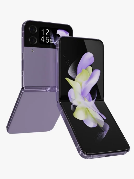 Смартфон Samsung Z Flip4 8/256 ГБ, фиолетовый, фото 3