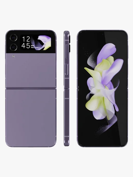Смартфон Samsung Z Flip4 8/256 ГБ, фиолетовый, фото 4