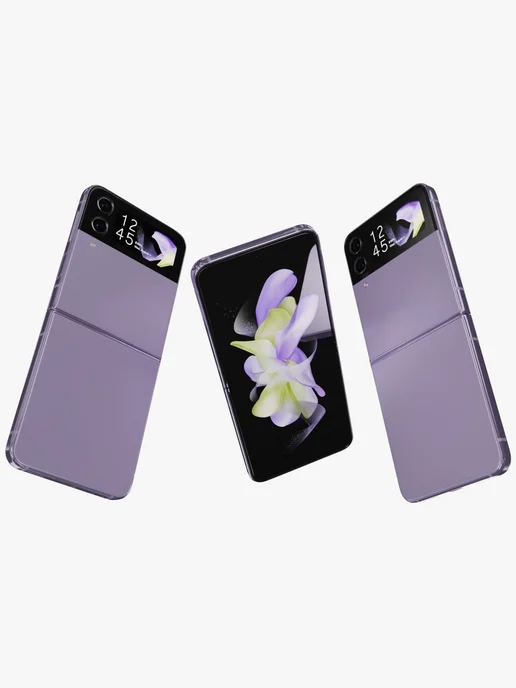 Смартфон Samsung Z Flip4 8/256 ГБ, фиолетовый, фото 5