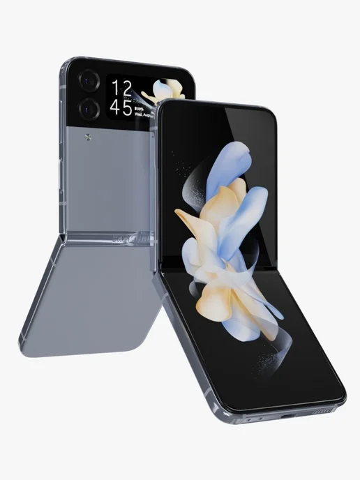 Смартфон Samsung Z Flip4 8/256 ГБ, синий, фото 3