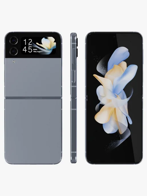 Смартфон Samsung Z Flip4 8/256 ГБ, синий, фото 4