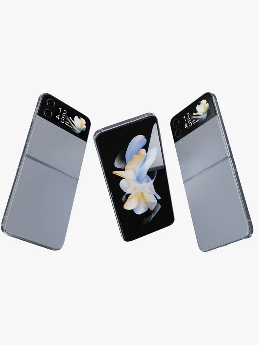 Смартфон Samsung Z Flip4 8/256 ГБ, синий, фото 5