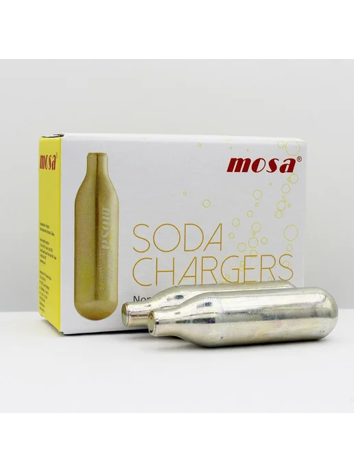 Комплектующие для сифона Mosa, 1 л, 10 шт, 1 л, 10 шт, фото 3