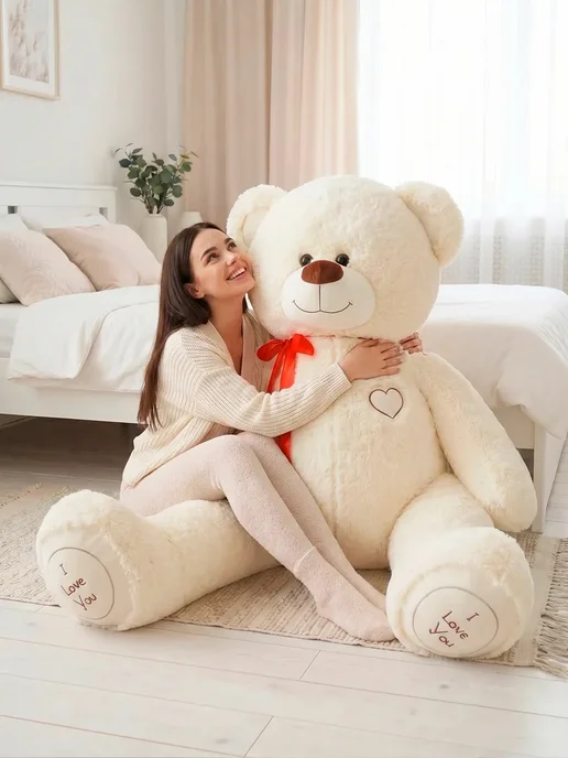 Medvedi Большой плюшевый мишка медведь 180 см, вариант, фото 2