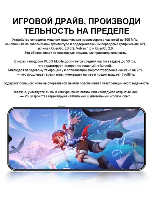 Смартфон Huave Pura80 Подарок Global 12+512 ГБ 6200 mAh, 512 ГБ, 6200 мАч, фото 4