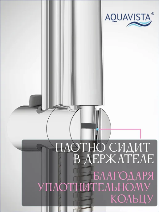 Душевой шланг длиной 1,5 метра изготовлен из нержавеющей а с, 1,5 м, фото 3