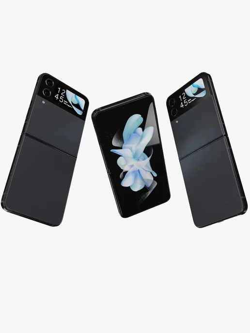 Смартфон Samsung Z Flip4 8/256 ГБ, черный, фото 5