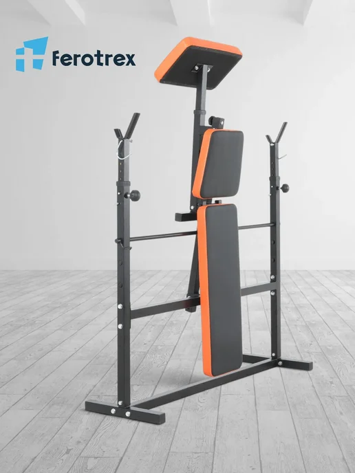 Ferotrex Скамья под штангу широким хватом, черный, фото 2
