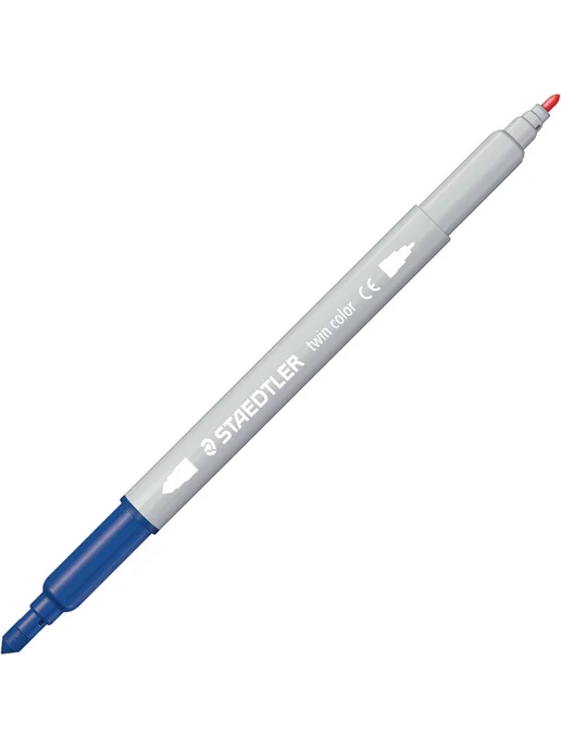 Staedtler Набор двухсторонних фломастеров 10 фломастеров, 20 цветов, 20 цв., фото 2