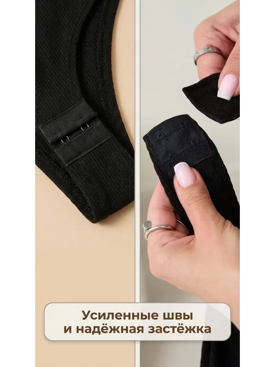 Боди женское утягивающее с длинным рукавом на молнии — фото 9