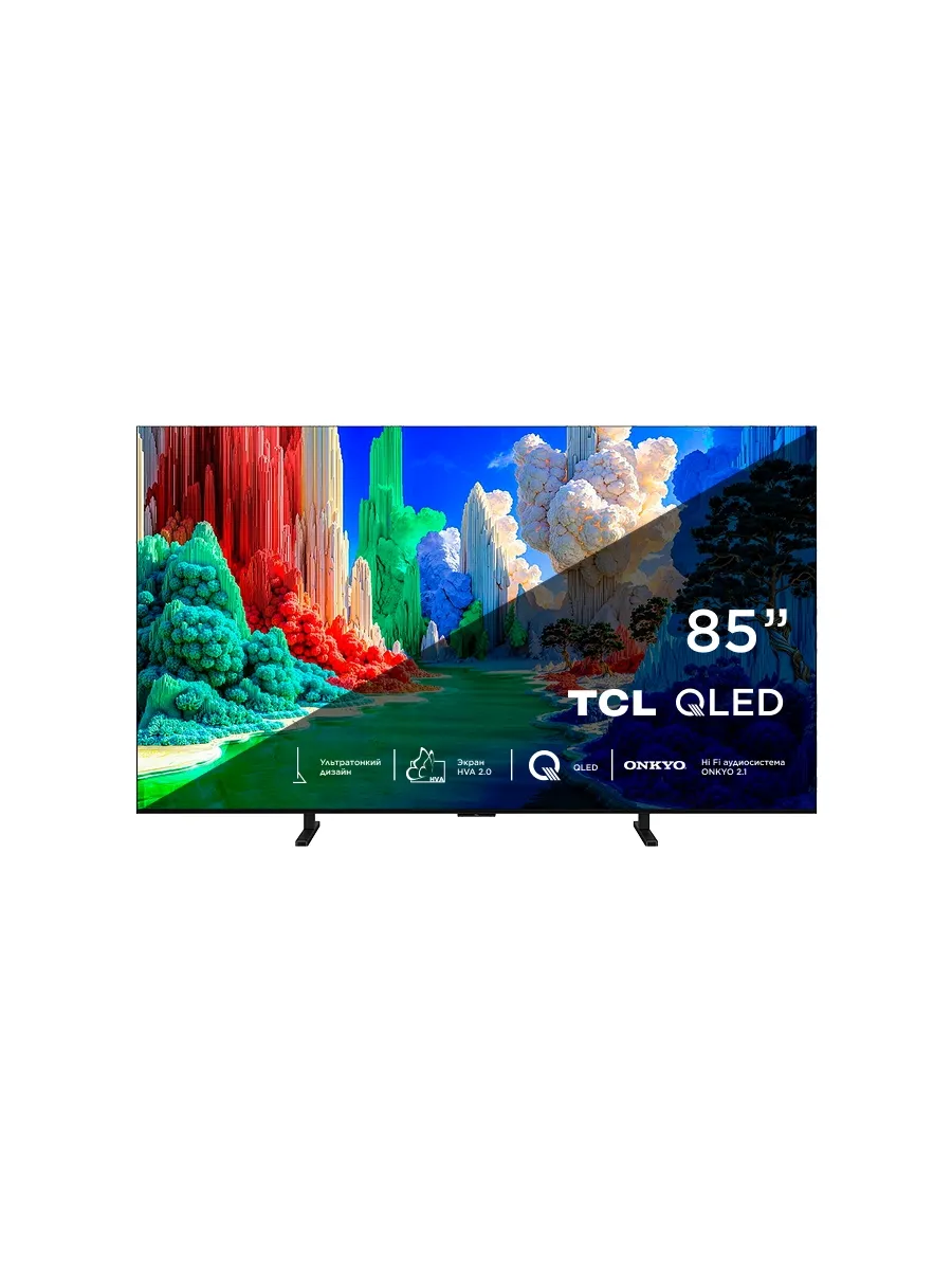 TCL Телевизор QLED 85" 85A400 Smart TV 4K Ultra HD