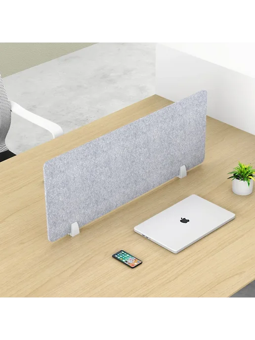 Защитный экран для офиса 80x30 см, 80x30 см