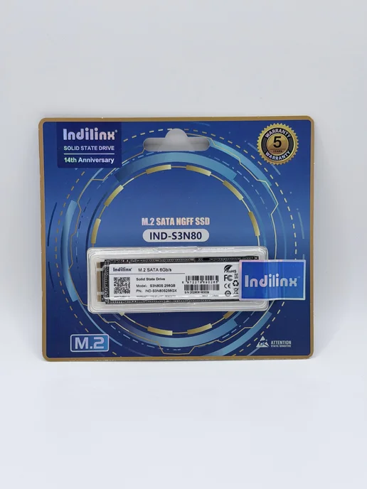 Indilinx Внутренний SSD M.2 SATA 256 ГБ для ПК и ноутбука, 256 ГБ, фото 2