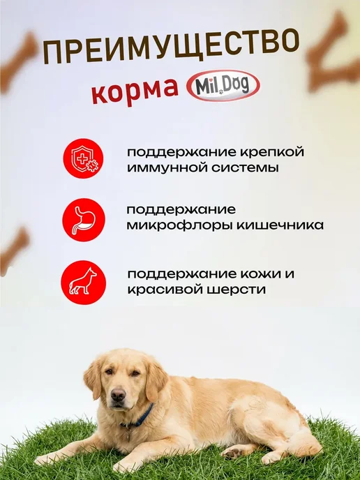 Сухой корм Mr. Cat для собак, крупные, 30 кг, фото 3