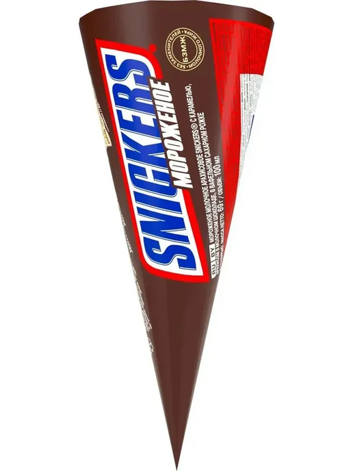 Snickers Рожок в молочном шоколаде 69 гр, 69 г, фото 2