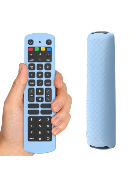 Чехол силикон для Jio TV (Красный), синий, фото 3